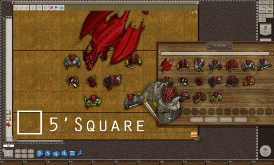 Fantasy Grounds - Red Dragons (Token Pack)