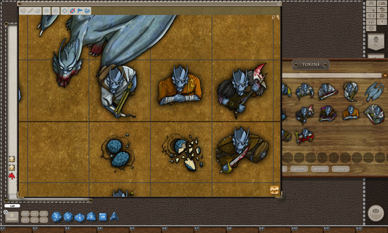 Fantasy Grounds - Silver Dragons (Token Pack)