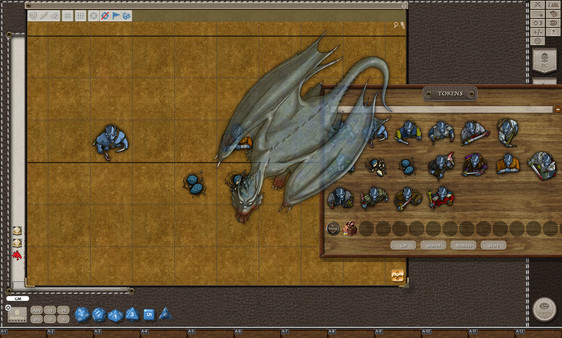 Fantasy Grounds - Silver Dragons (Token Pack)