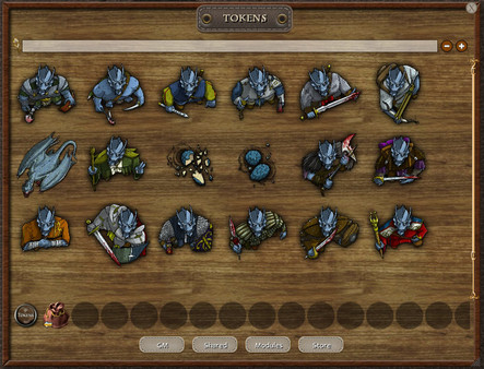Fantasy Grounds - Silver Dragons (Token Pack)