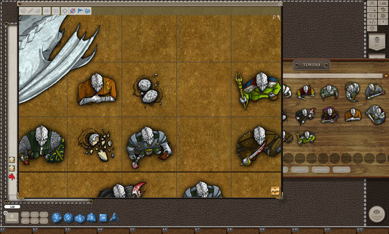 Fantasy Grounds - White Dragons (Token Pack)