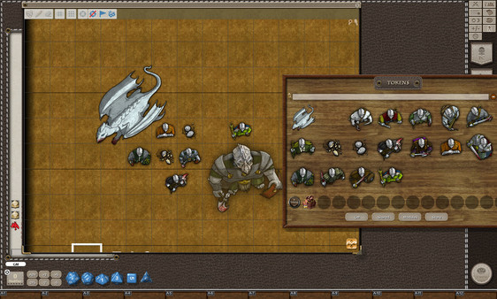 Fantasy Grounds - White Dragons (Token Pack)