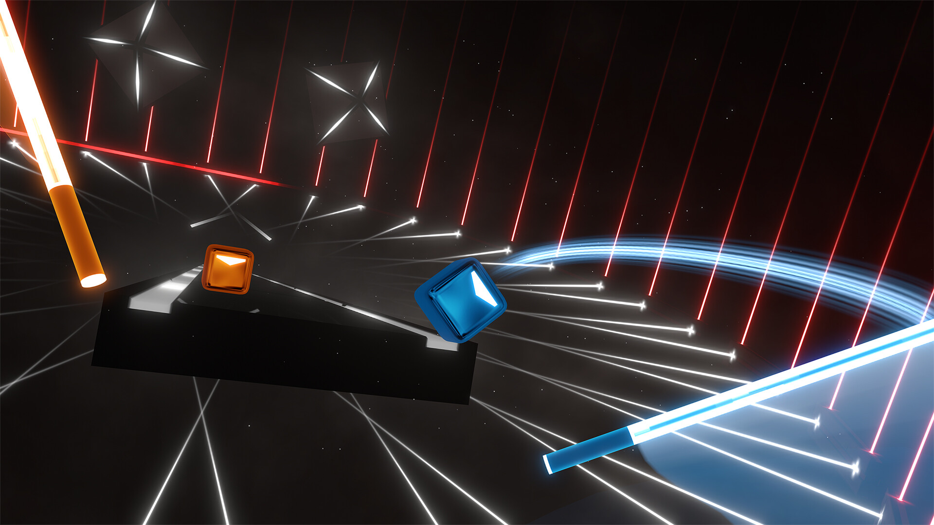 screenshot of Beat Saber 2