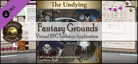 Fantasy Grounds - The Undying (Token Pack) Header Image