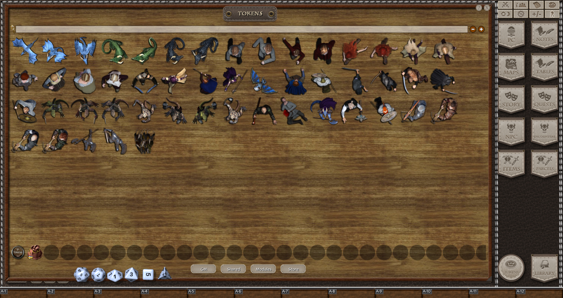 Fantasy Grounds - Ddraig Goch's Tyranny 1 (Token Pack) screenshot 2