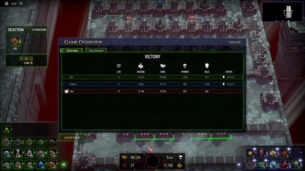 Screenshot z Unleash