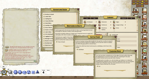 Fantasy Grounds - Fantasy Bestiary Toolkit (Savage Worlds)