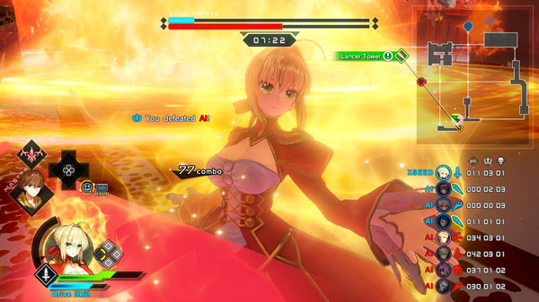 Fate/EXTELLA LINK-游戏截图