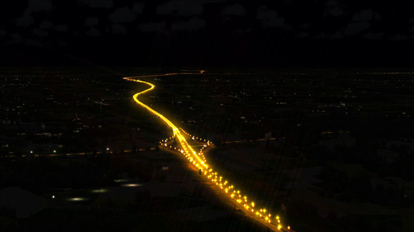 FSX Steam Edition: Night Environment Denmark Add-On