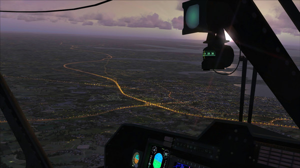 FSX Steam Edition: Night Environment Denmark Add-On