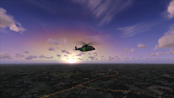 FSX Steam Edition: Night Environment Denmark Add-On