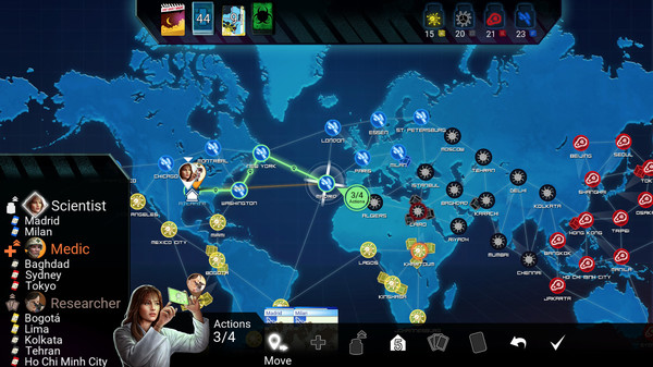 Pandemic: The Board Game screenshot