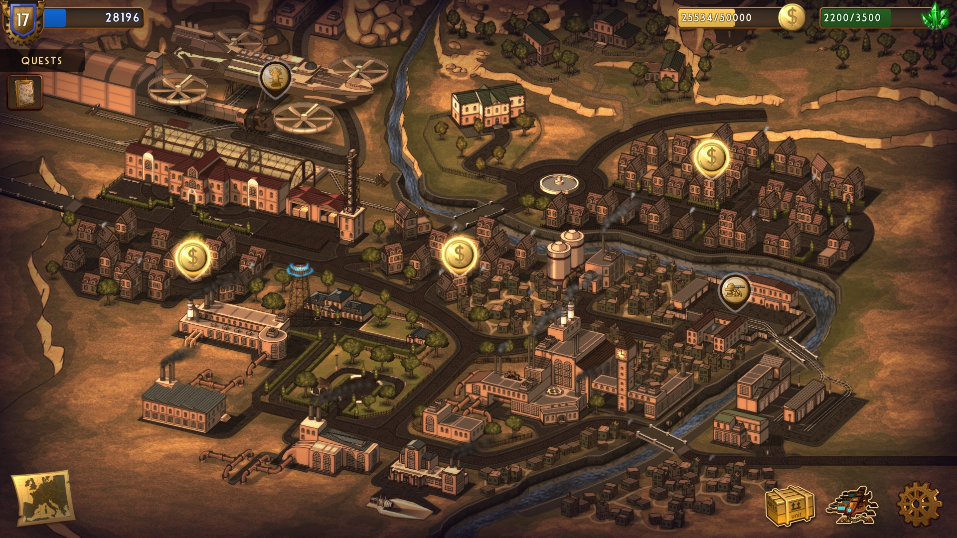 #4. Steampunk Tower 2 (Steam) بواسطة: DreamGate