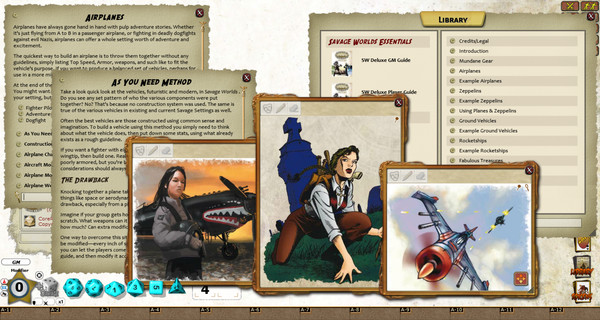 Fantasy Grounds - Pulp Gear Toolkit (Savage Worlds) screenshot 3