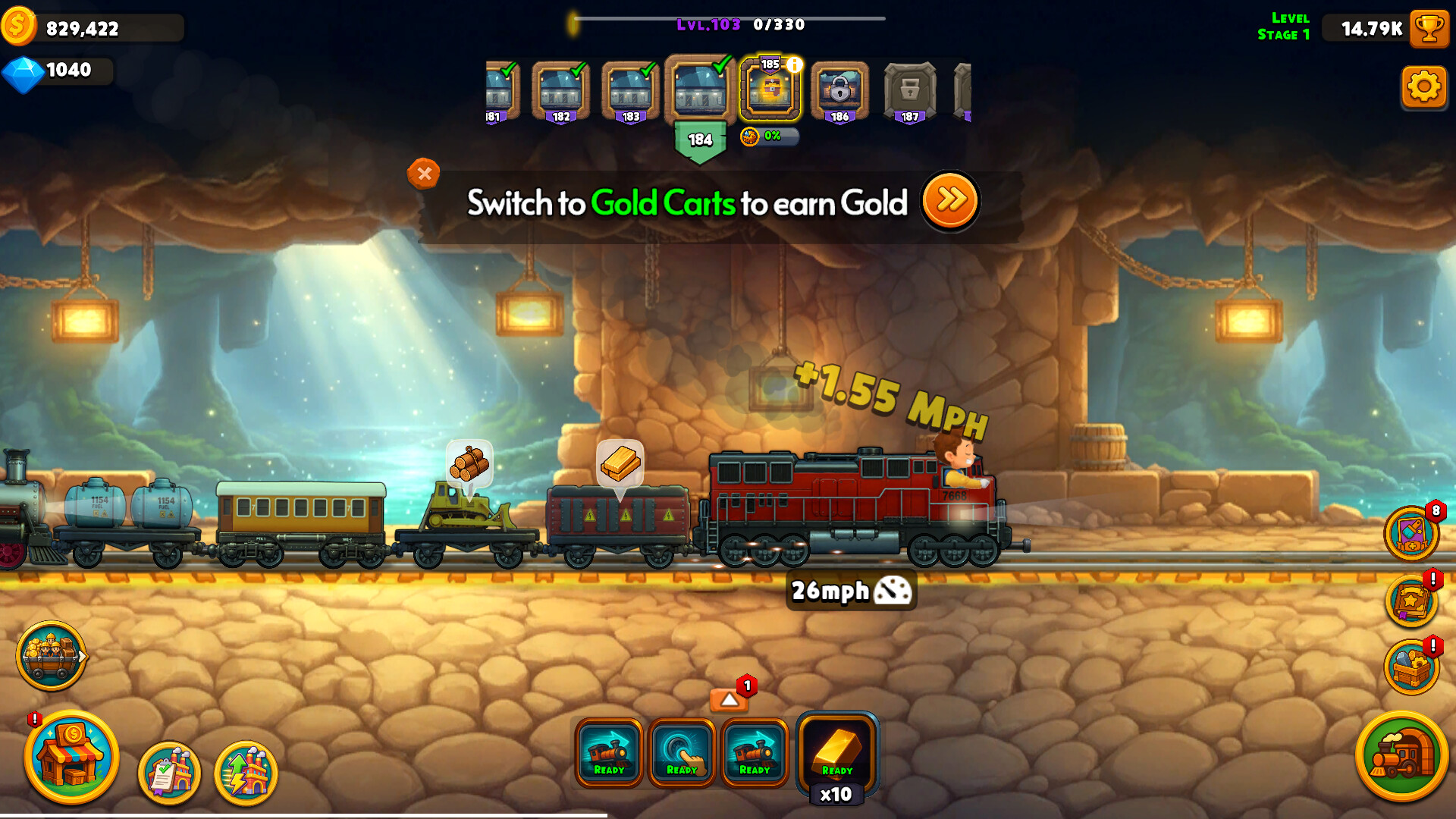 TrainClicker Idle Evolution screenshot 11