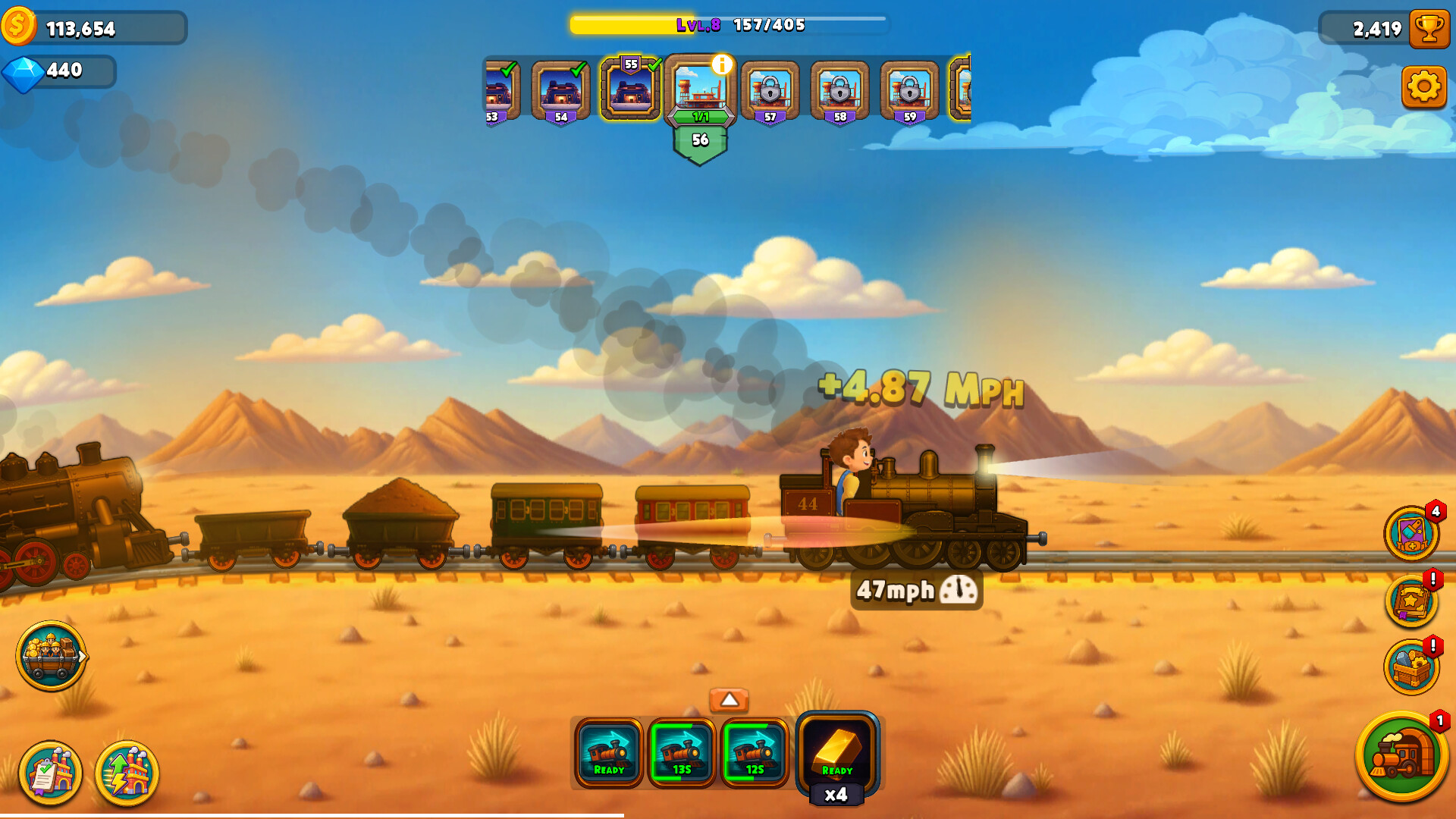 TrainClicker Idle Evolution screenshot 7