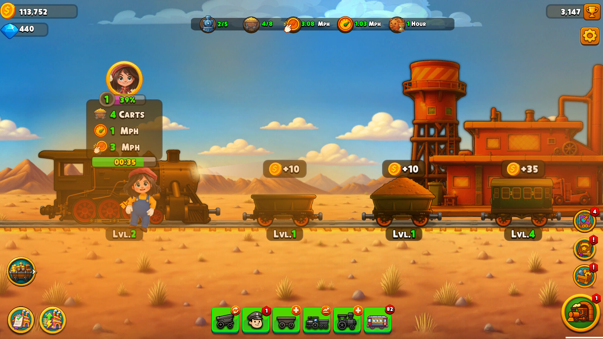 TrainClicker Idle Evolution screenshot 5