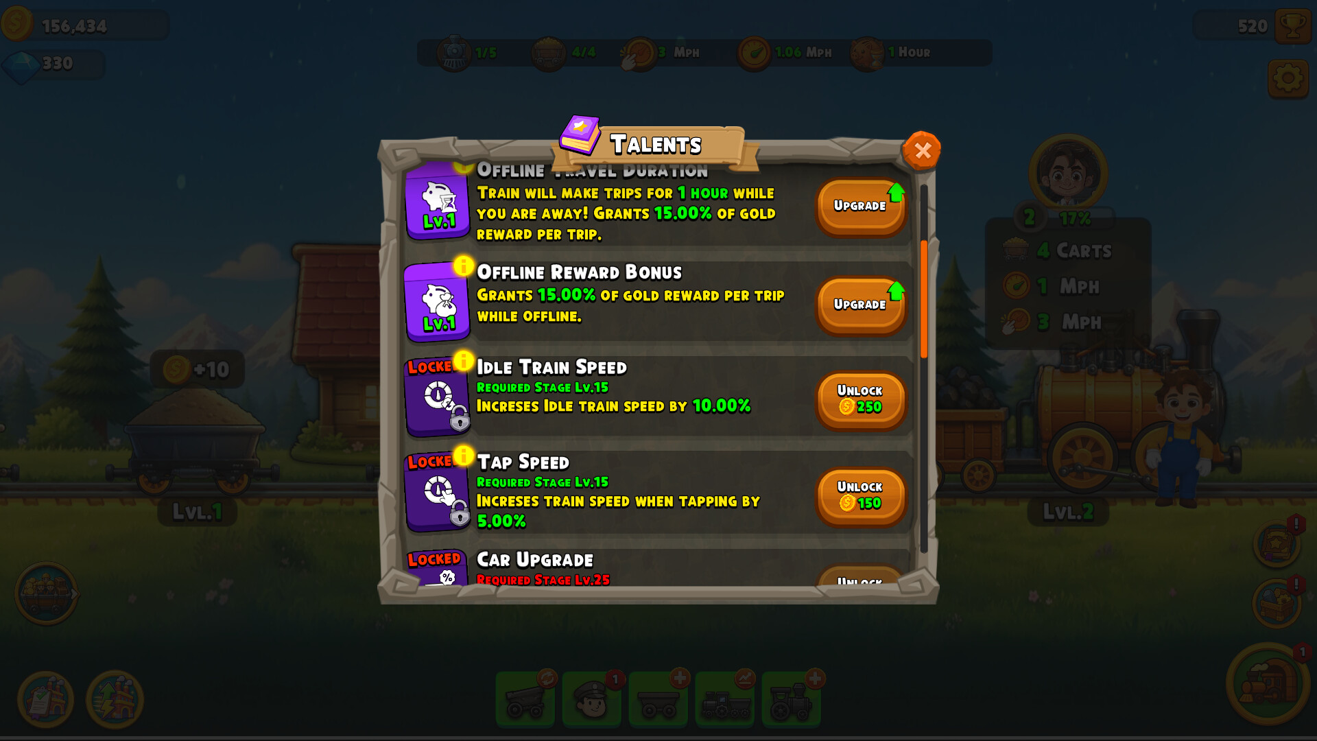 TrainClicker Idle Evolution screenshot 3
