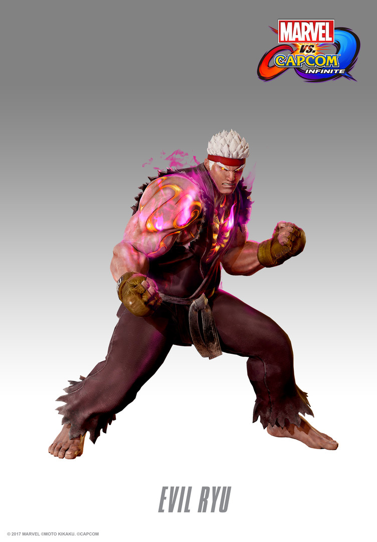 Marvel vs. Capcom: Infinite - Evil Ryu Costume Featured Screenshot #1