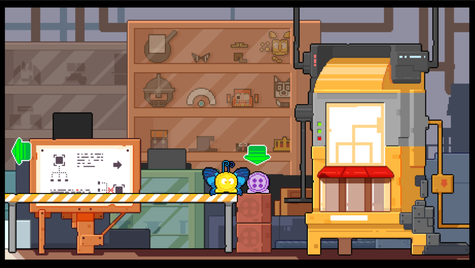 #3. Button Button Up! (Steam) Podle: Centrosphere Games