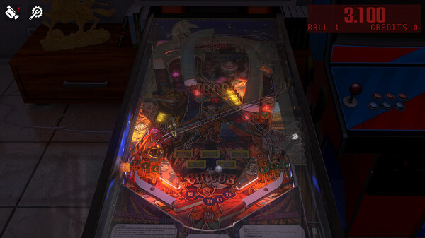 Zaccaria Pinball - Circus 2017 Table