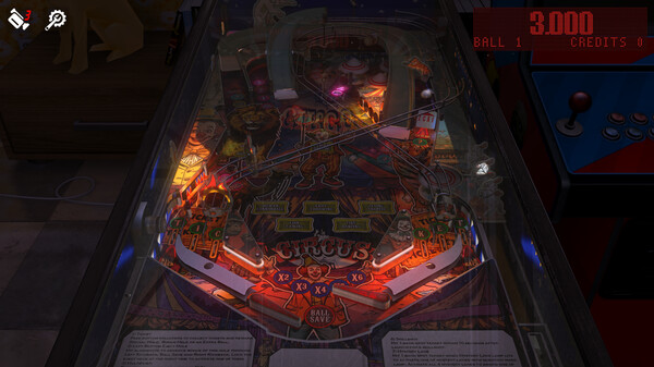 Zaccaria Pinball - Circus 2017 Table