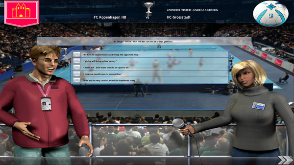 Handball Manager - TEAM Screenshot