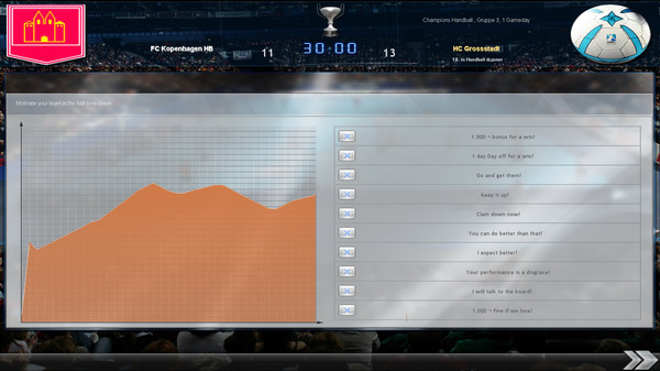 Handball Manager - TEAM Screenshot