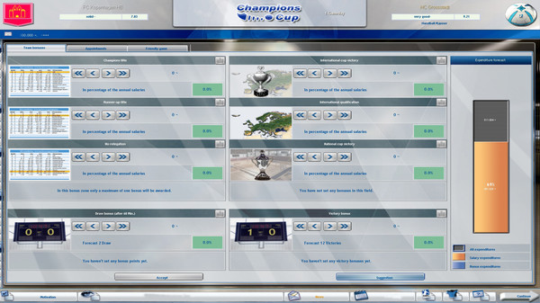 Handball Manager - TEAM Screenshot