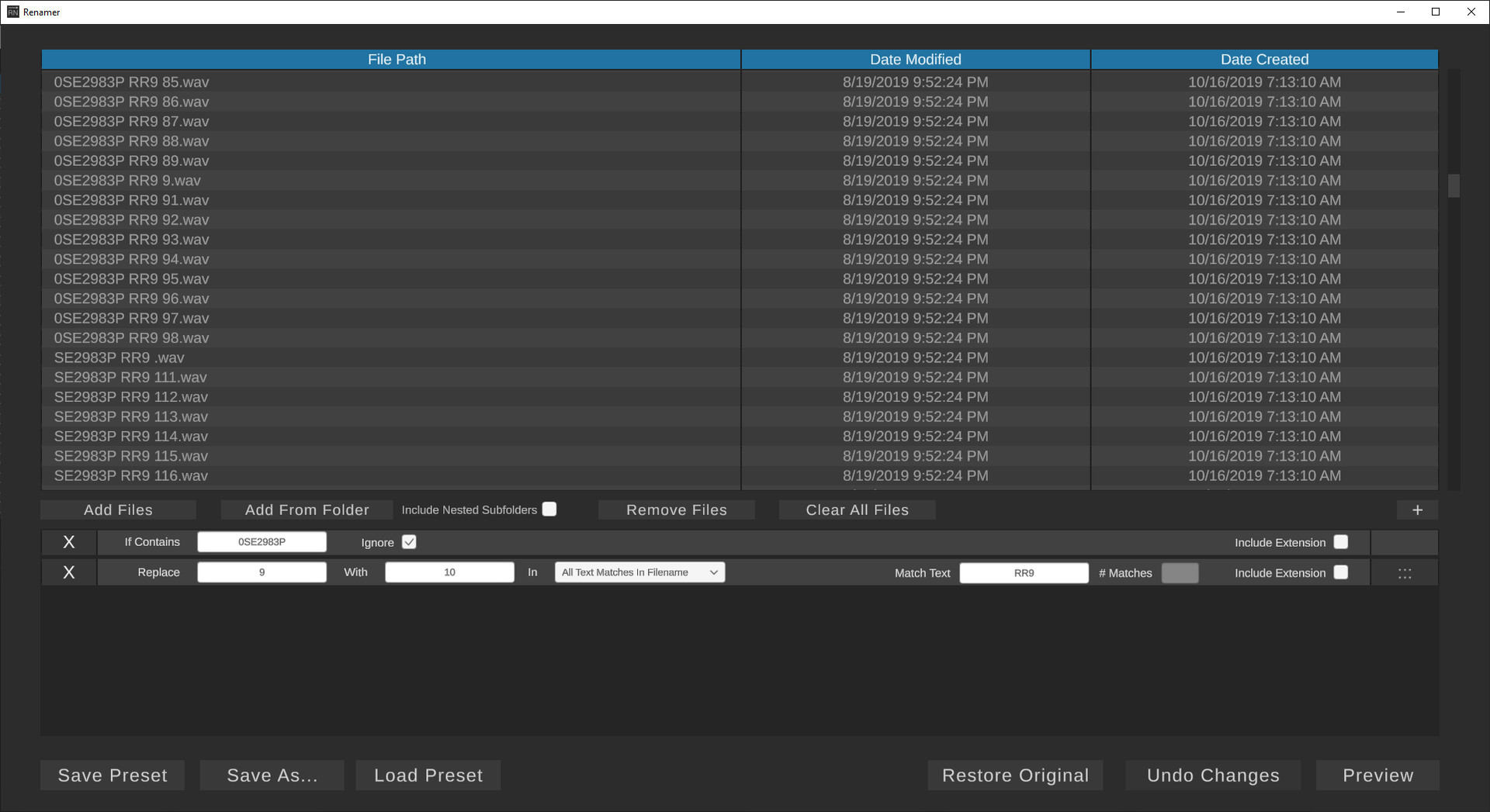 Renamer Featured Screenshot #1