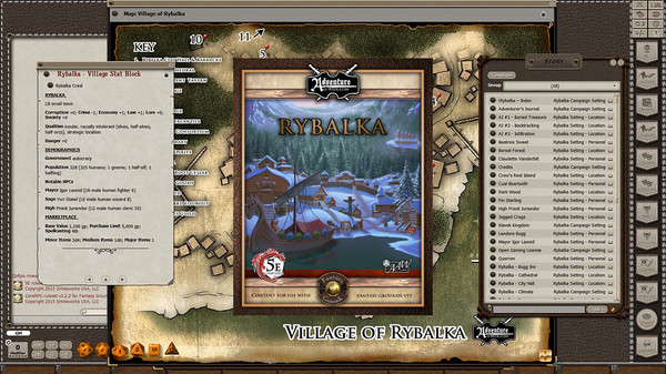 Fantasy Grounds - Rybalka (5E)