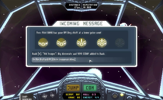 Screenshot z NEXT JUMP: Shmup Tactics