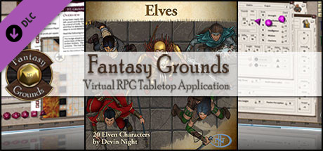 Fantasy Grounds - Elves (Token Pack) Header Image