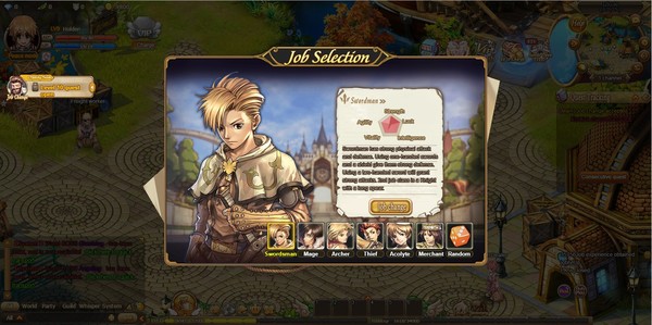 Screenshot z Ragnarok Journey