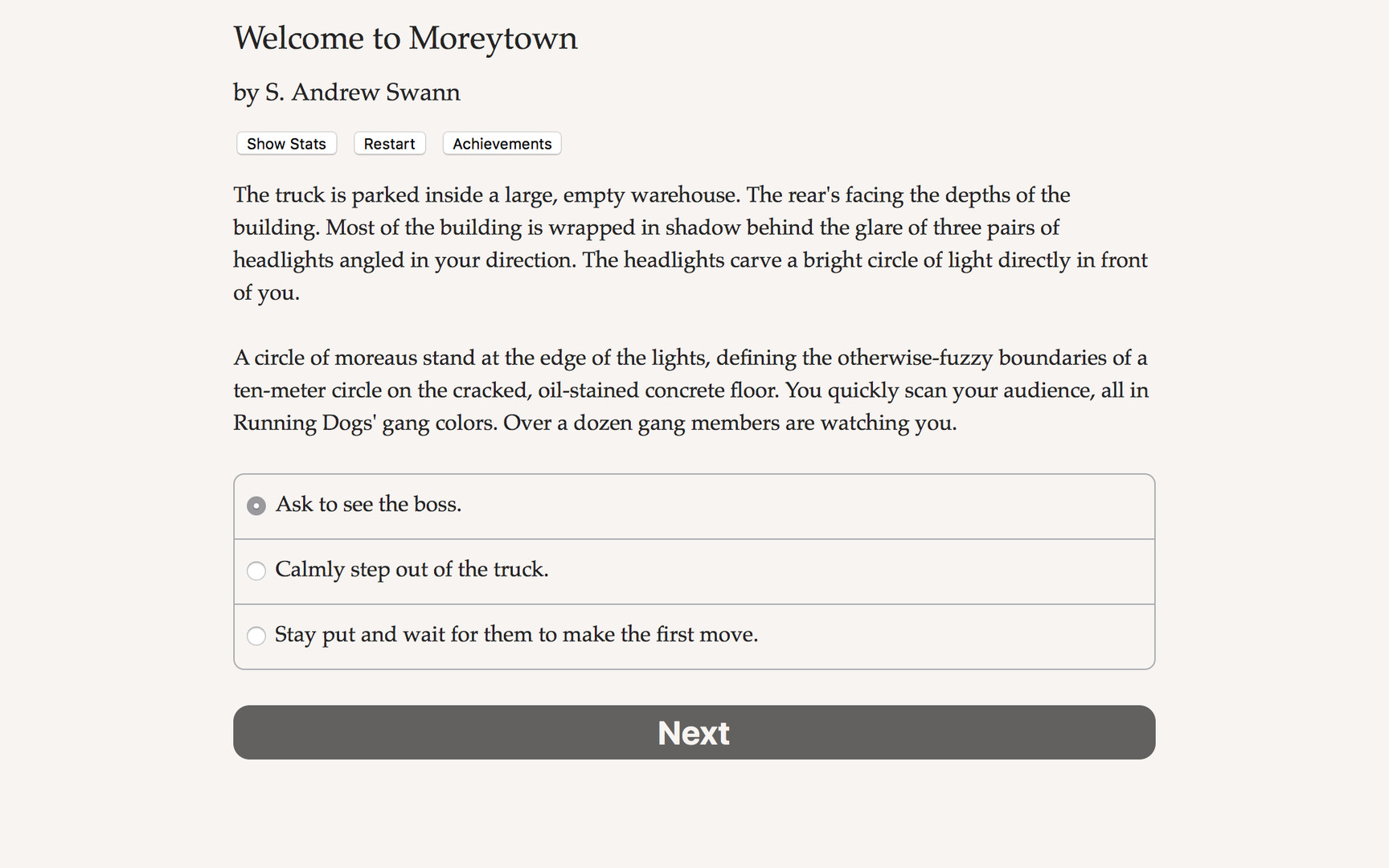 Welcome to Moreytown screenshot #5
