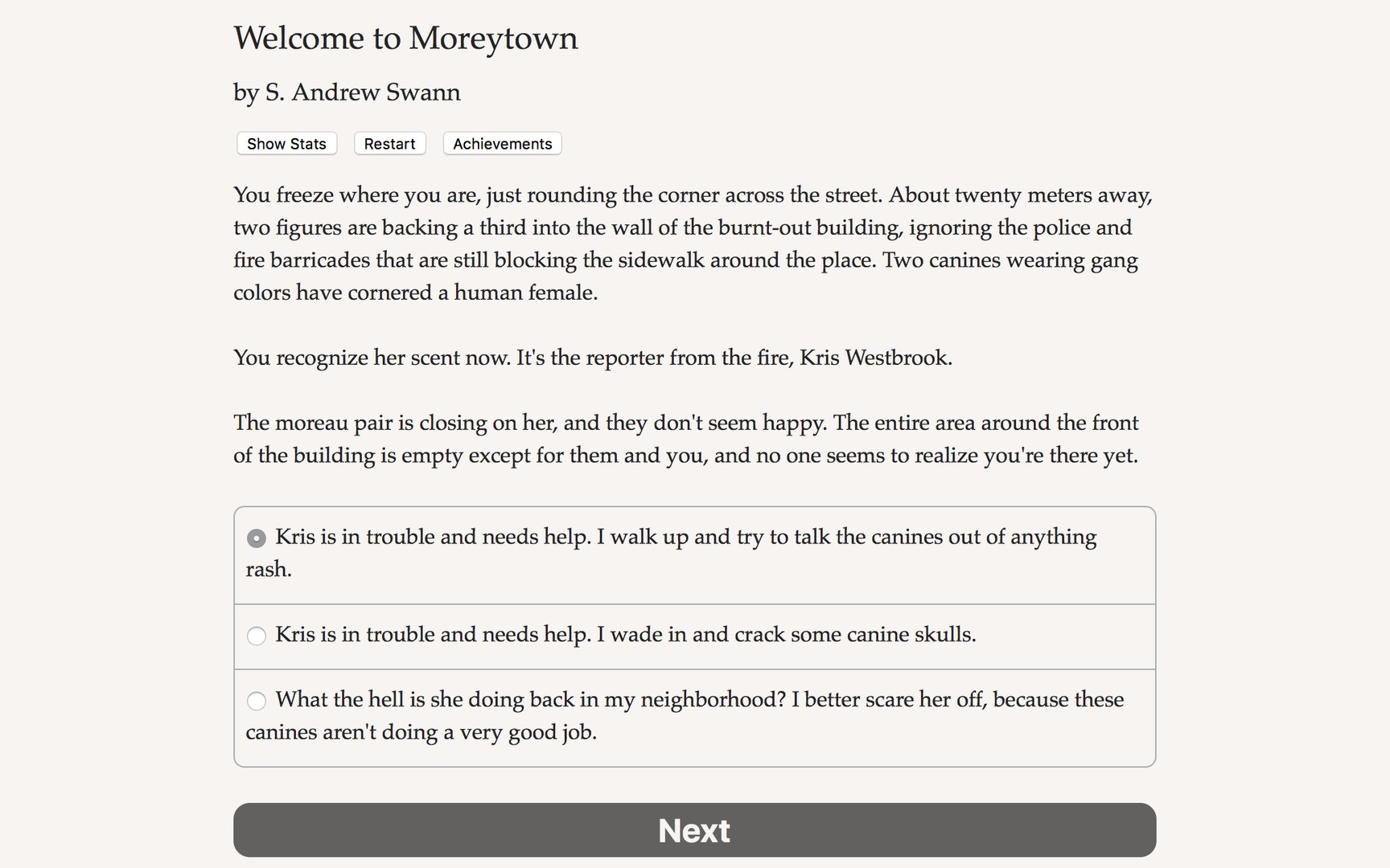 Welcome to Moreytown screenshot #4
