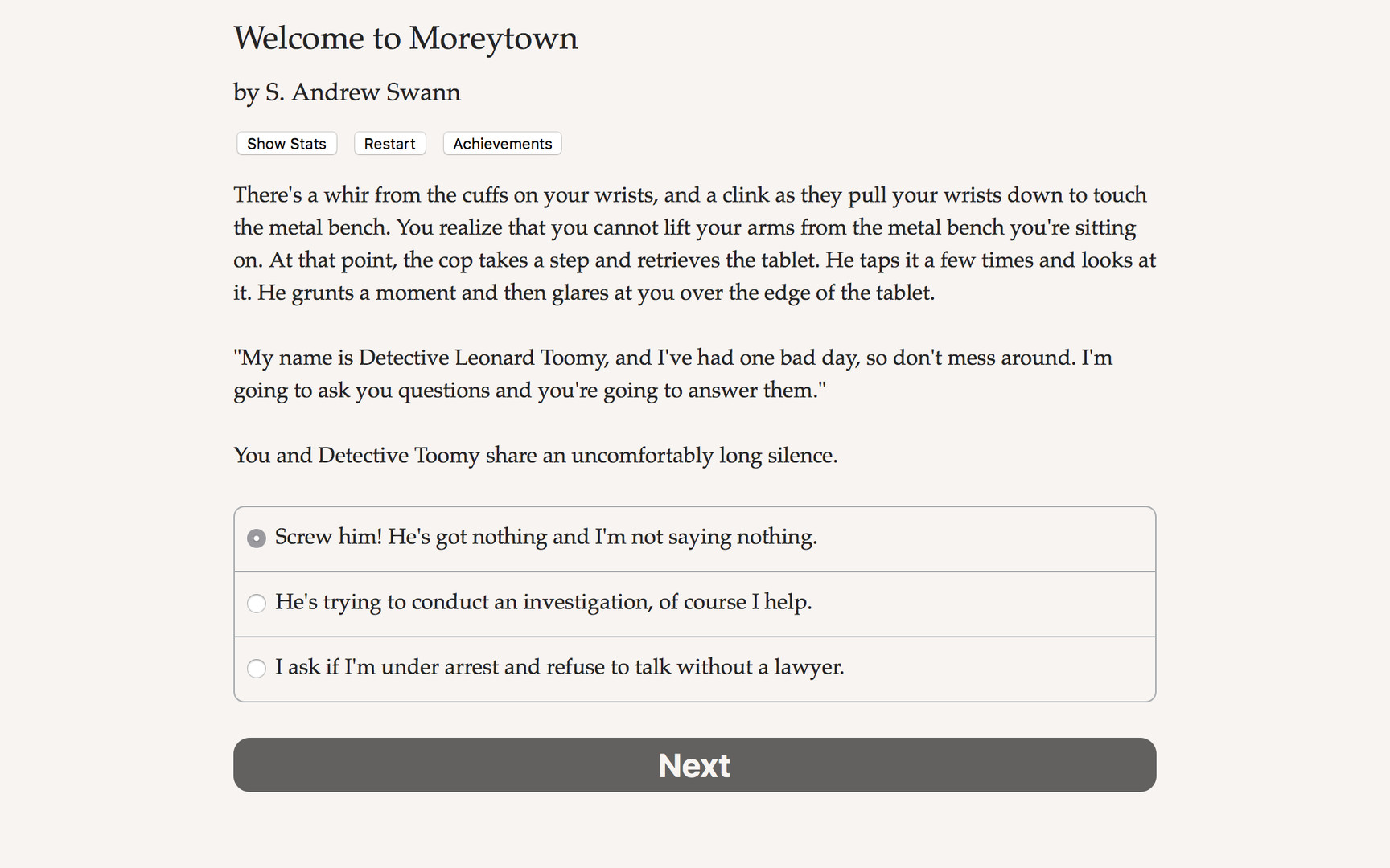 Welcome to Moreytown screenshot #3