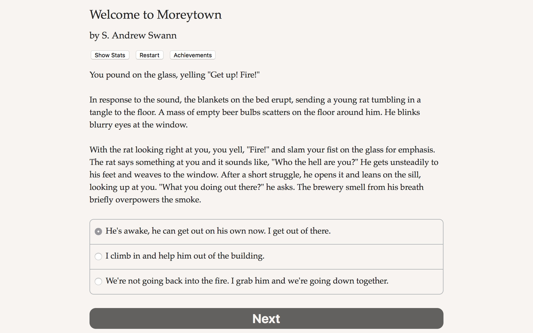 Welcome to Moreytown screenshot #1