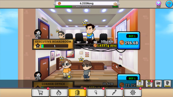 Office Space: Idle Profits