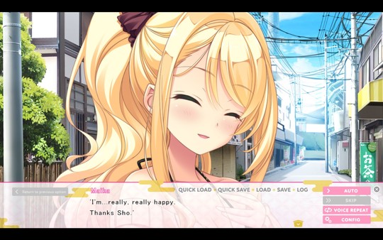 Screenshot z LoveKami -Useless Goddess-