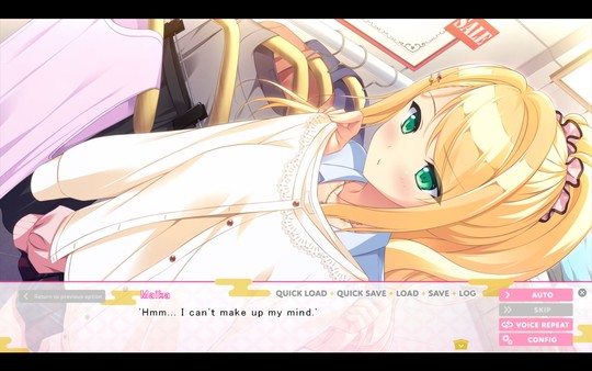 Screenshot z LoveKami -Useless Goddess-
