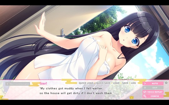 Screenshot z LoveKami -Useless Goddess-