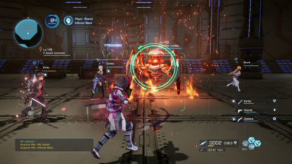 Sword Art Online: Fatal Bullet スクリーンショット