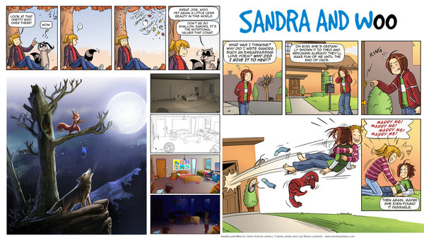 Sandra and Woo in the Cursed Adventure - Poser Pack Upgrade screenshot 1