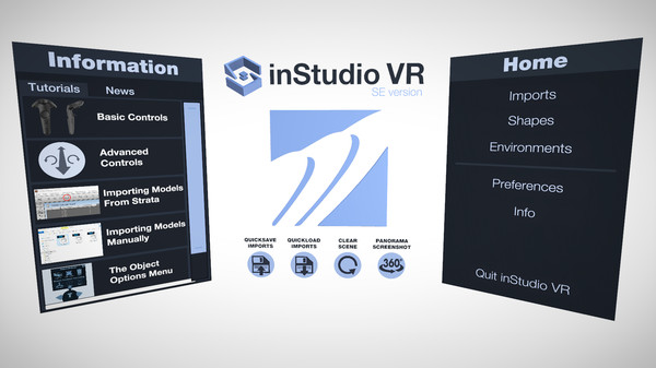 Screenshot z Strata inStudio VR Screenshot z Strata inStudio VR
