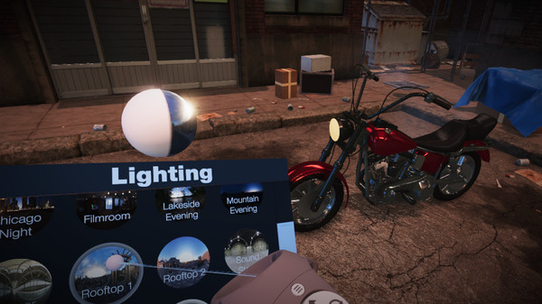 Screenshot z Strata inStudio VR Screenshot z Strata inStudio VR