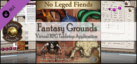 Fantasy Grounds - No Legged Fiends (Token Pack) Header Image