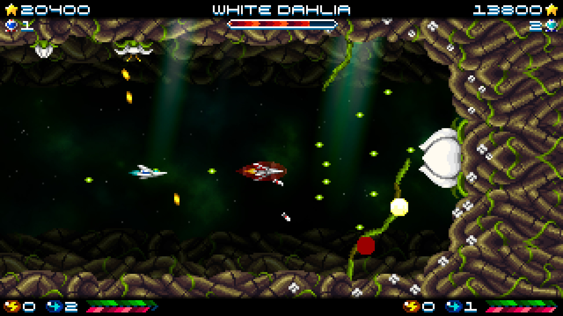 screenshot of Super Hydorah 9