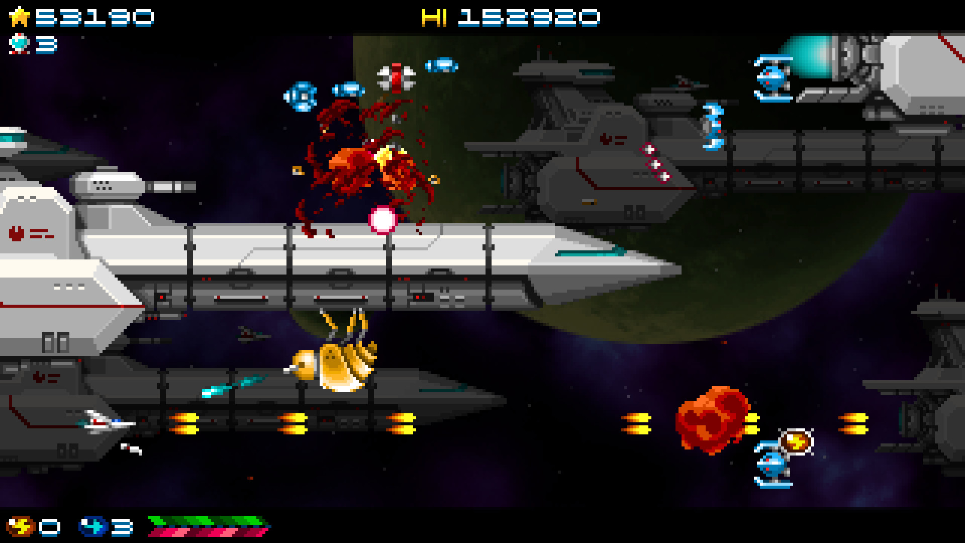 screenshot of Super Hydorah 2