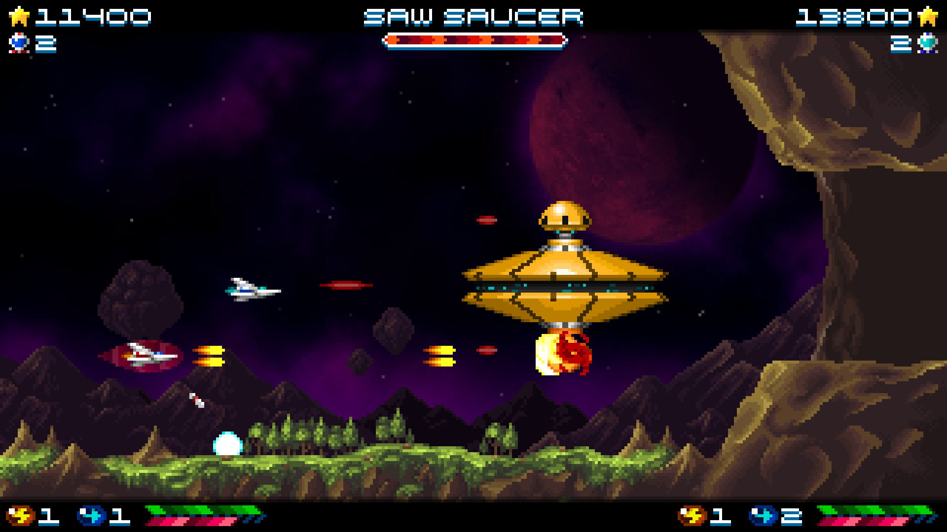 screenshot of Super Hydorah 5